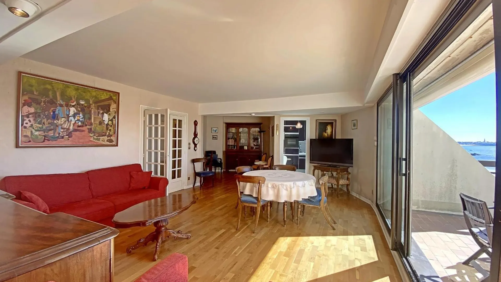 Apartment Larmor-Plage T4 Spacieux Avec Terrasse, Ascenseur Et Parking Face A La Mer - Fr-1-349-124