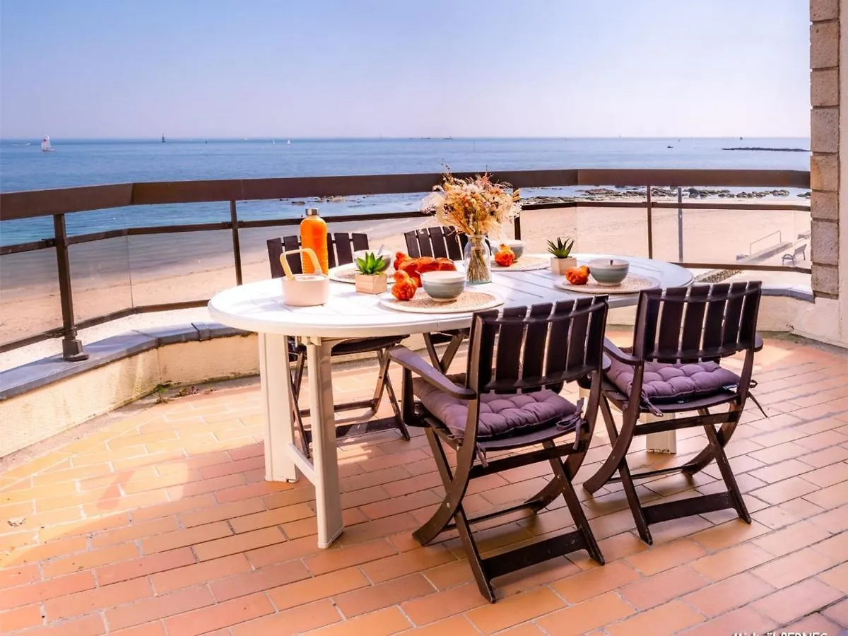 Larmor-Plage T4 Spacieux Avec Terrasse, Ascenseur Et Parking Face A La Mer - Fr-1-349-124 location